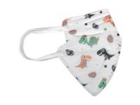 copertina di Mascherine FFP2 small ( pediatriche ) confezione da 20 pezzi tg Small Bianca - Fantasia dinosauri