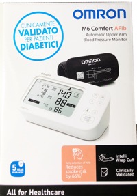 copertina di Misuratore di pressione Omron M6 confort ( nuovo modello con rilevazione AFib ) - ...